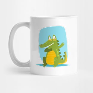 The alligator crocodile returns its inclusion Mug